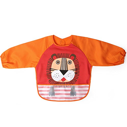 Baby Fütter-Lätzchen, Baby-Lätzchen, wasserabweisend, für Kleinkinder - 4