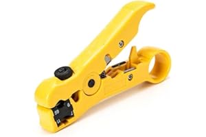 QIQIQIAQIA Cable Stripper Wire Stripping Tool Self-Adjusting Universal Cable Cutter Stripper Tool for Flat/Round