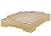 Produktbild Erst-Holz® Stapelbett, Jugend Bett, Designer Bett 140x200 Massivholz Kiefer mit Rollrost 60.56-14