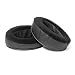 Produktbild Ohrpolster Brainwavz HM5 - HYBRID - Kunstleder und Velours - angewinkelt - schwarz (earpads - HYBRID - pleather and velour - angled - black)