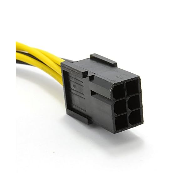 PCI Express PCIe 6 Pines a 8 Pines Gráficos Tarjeta Energía Adaptador Cable 10 cm - Image 4