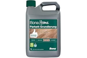 Bona Home Parquet Primer 1 L, primer per legno, vernice trasparente, base protettiva per legno, parquet sigillato