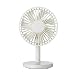 Produktbild NINGSUN_Casa ningsun Haus ningsun Notebook Lüfter Desktop Mini Elektrischer Ventilator Usb Tischventilator 3-Speed Wind Einstellbar Ventilator USB tragbar Reise – Leistungsstark und leise 1PC Bianco