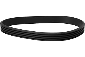 VGOL Courroie de tapis roulant 336EPJ 5 baleines largeur 11,7 mm compatible avec tapis de course Vega Courroie de machine de course