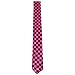 UNISEX MONO CHROME TIES NEON PARTY SCHOOL TIE FANCY DRESS DANCEWEAR CLOTH[Blk/Fuchsia]