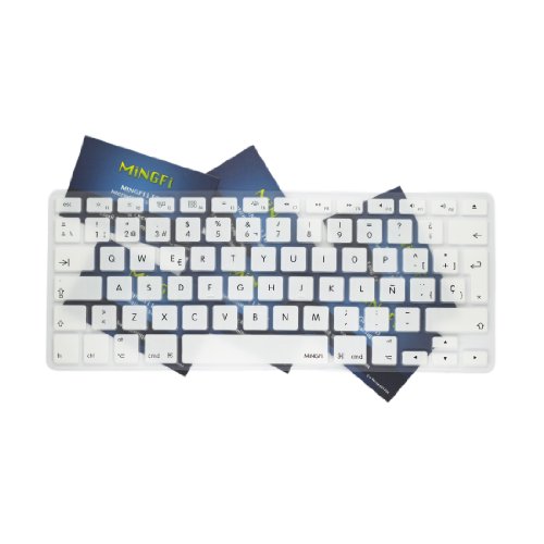 MiNGFi española Cubierta del Teclado/Keyboard Cover para MacBook Pro 13