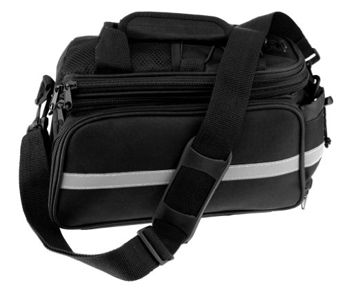 Preisvergleich Produktbild Reisende Gepäckträgertasche Erweiterbar Fahrrad Gepäcktasche Packtasche Fahrradtasche