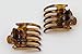 Mytoptrendz® Set of 4 Tort Brown Small Mini Side Hair Claw clip Crab Style Hair Claw Clip Clamp Grips Hair Up-do Accessories