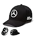 Produktbild Ford 2018 Mercedes-AMG F1 Lewis Hamilton Drivers Cap (schwarz) Einheitsgröße für Erwachsene