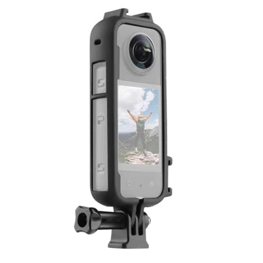 ADOFYS Housing Case for Insta360 ONE X3 Action Camera Accessories, Protective Frame Camera Mount with 1/4 Thread (for Insta360 ONE X3 Only)