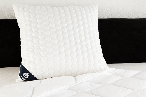 Badenia 3840880123 Bettcomfort Kissen, Irisette Vitamed 80 x 80 cm weiß - 2