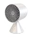 Produktbild SXMY 6,5 Zoll Tischventilator USB Moving Head Fan, Indoor und Outdoor Travel Tragbarer Ventilator Geeignet für Büro-Heimreisen (Grau-Lila)