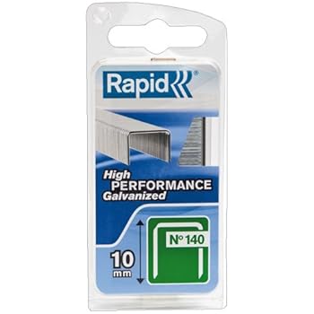 Agrafe Galvanisée Rapid No. 53 - Fil Fin, Longueurs 6, 8 Ou 10 Mm, Lot De Rechange