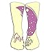 Produktbild No Soy Como Tu Hohe Socken Outdoor Sports Men Women High Socks Stocking Design idea Girl Woman Portrait Silhouettes Applicable modern Symbol Stamp elegant Classy Tile Length 19.7"(50cm)