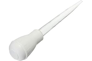 DIAMOEN Barbecue en Caoutchouc tête en Plastique Pipette Pompe Tuyau Dropper Huile Tube Auarium Poisson Nettoyage réservoir Outil