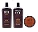 Produktbild American Crew Daily Shampoo 1000 ml, Conditioner 1000 ml und Defining Paste 85 g