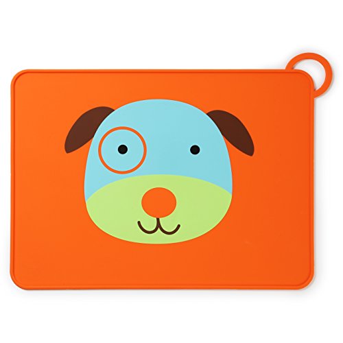 Skip Hop Zoo Fold & Go Silicone Placemat  - Dog