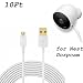 Produktbild Arlo Pro/GO/Baby Ladekabel, Nest Cam & Dropcam USB Power Kabel in weiß, ablerv 10 ft USB Power Kabel für Nest Cam oder Netgear Arlo Pro Kamera