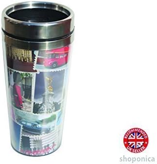 London Icons Pictures Tea / Coffee Travel Mug