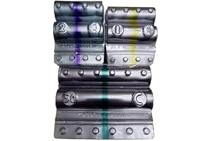 PIERRE TRADING LTD Kit 150 blister (3x50) per monete euro cilindri portamonete in PVC tagli assortiti (50 pezzi per 1 euro, 2 euro, 50 centesimi) + 1 nastro adesivo trasparente omaggio