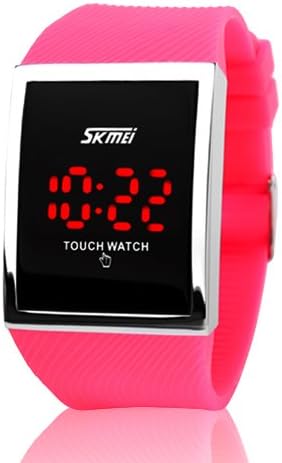 K9Q Men Women Casual Silicone LED Touch Watch Sports Electronic Watch