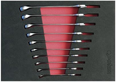 Tray Of 10 Wrenches (7-16)