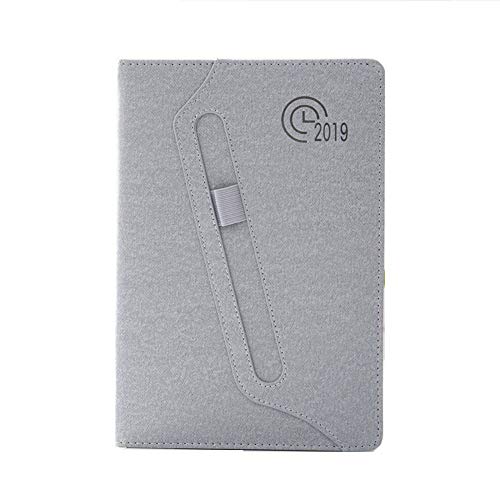 Download Agenda 2019 A5 1 jour par page avec couverture en cuir PU pour gestion du temps Carnet 8,3 x 5,7 pouces - gris Download Agenda 2019 A5 1 jour par page avec couverture en cuir PU pour gestion du temps Carnet 8,3 x 5,7 pouces - gris