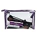 JACKY 1PC Clear Waterproof Storage Makeup Bags (Purple)