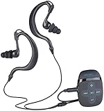 auvisio mp3 player MP3-Player inklusive wasserdichten Ohrhörern mit 3 Paar Silikon-Ohrpolstern, Lade-und Datenkabel (Klinkenstecker auf USB) und deutscher Anleitung. MP3player - Außerdem relevant oder passend zu: Wasserdichte Radios, Kopfhörer, Headset