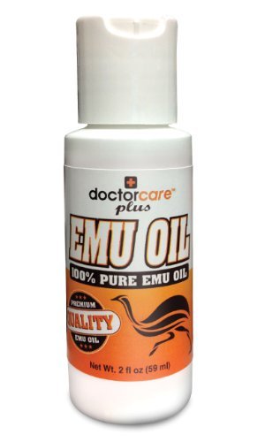 Doctor Care Plus Emu Oil 100% Pure Molecularly Distilled Highest Grade Hair & Skin Moisturizer (2 Fl. Oz.) 100% Australian Certified - Hypoallergenic - Non-Comedogenic - Introductory Price For A Limited Time