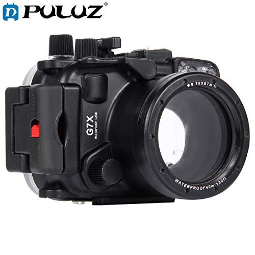 Preisvergleich Produktbild ForceShtrength PULUZ 40m Unterwassergehäuse wasserdichtes Kameragehäuse für Canon G7 X