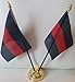 Produktbild Haushalts-Abteilung Flagge British Army 2 Desktop Table-Kopf mit goldfarbenem Sockel