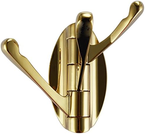 Swivel Hook Heavy Duty Folding Swing Arm Triple Coat Hook Kitchen Towel Hook Clothes Hanger Wall Mount