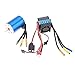 Price comparison product image GoolRC 3650 3100KV/4P Sensorless Brushless Motor with 60A Brushless ESCElectric Speed Controllerfor 1/10 RC Car Truck