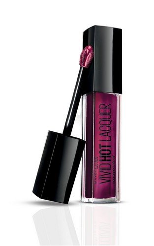 Maybelline New York Color Sensational Vivid Hot Laquer Lippenstift Nummer 76 obsessed, 1er Pack (1 x 7.7 ml) - 2
