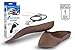 Produktbild Corefit SELF Moldable Custom Orthotics (Podiatrist Grade 3/4 Shoe Inserts) for Plantar Fasciitis, Arch Pain & Heel Pain. Dress & Sport Arch Supports (Rigid Orthotics, Handcrafted in USA) W8/Big Kids 6