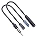 Produktbild 2 Stück Modulator Antenne Kit Von Keple | Fahrzeug Antennenkabel Kit Für Antennenanschluss Fakra Nach DIN Motorola Typ Adapter AM / FM Radio Anschluss (2 Stück)