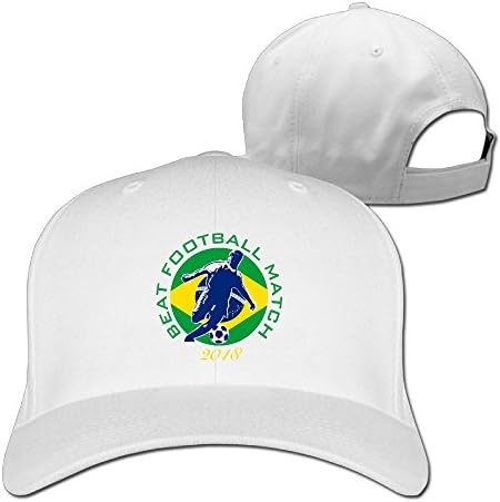 Best Football Match 2018 Brazil Unisex Cotton Baseball Caps Adjustable Plain Hats Polo Style Low Profile Classic