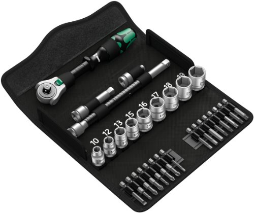 Wera Zyklop Speed-Knarrensatz 8100 SB 6. 3/8 Zoll, Antrieb, metrisch, 29-teilig, 05004046001 - 3