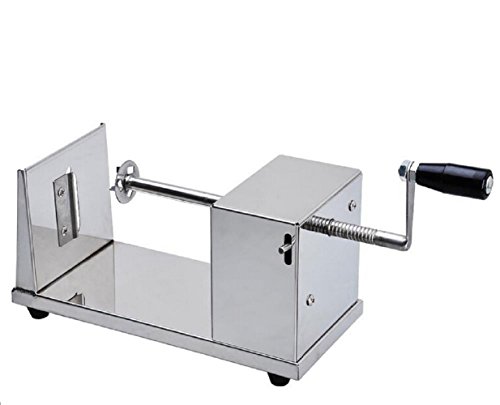 Manuelle Edelstahl Kartoffel Twister Spiralschneider Schneider Kartoffelschneider - 8