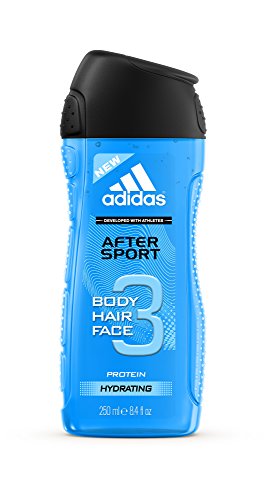 Adidas After Sport 3in1 Body, Hair and Face Shower Gel for Him, 250ml