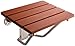 Produktbild VELMA - HW3216 - Stabiler Holz-Duschklappsitz für Dusche, Bad oder Sauna - Extrem rutschfest und sicherer Halt - Besonders strapazierfähiges Massaranduba-Holz (Bulletwood) - Edelstahl - 100 % rostfrei - Premium-Qualität !