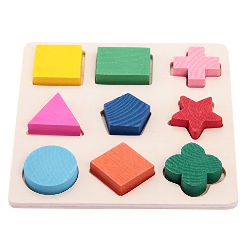 fitTek® Set Rompecabezas Puzzle Juguete Educativo para Bebés Niños Infantil