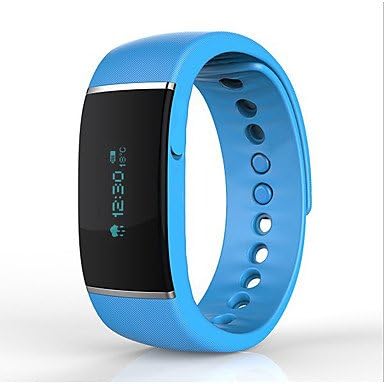 WEIJUNCHEN S55 Bluetooth Smart Bracelet Waterproof Swimming Smartband Fitness Tracker Sport Watch For Ios Iphone Android,Blue