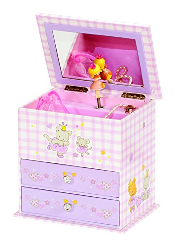 Preisvergleich Produktbild Kinder Schmuckkästchen Marssa + Spieluhr Schmuckkasten