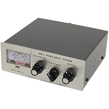 MFJ 971 Portable/QRP manual antenna tuning unit, covers HF 1.8-30MHz