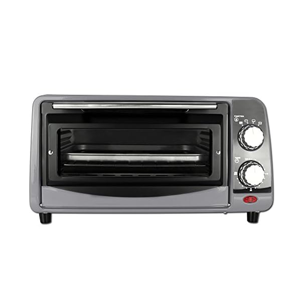 TW24 Backofen - Pizzaofen - Ofen - Backautomat 9 Liter - Mini Backofen 800W mit Farbauswahl