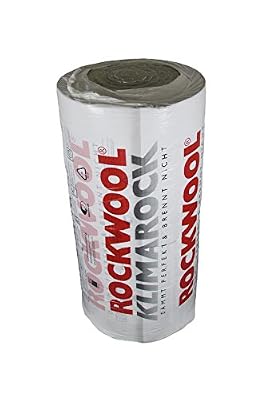 Klimarock Rock Wool climatique Rock Tapis Laine de Roche 80 mm//1 rouleau 1,075 M²
