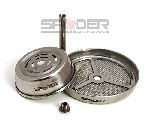 Spider Luxury Smoking – Kaminkopf-Set passend für jede Shisha/Wasserpfeife - 5