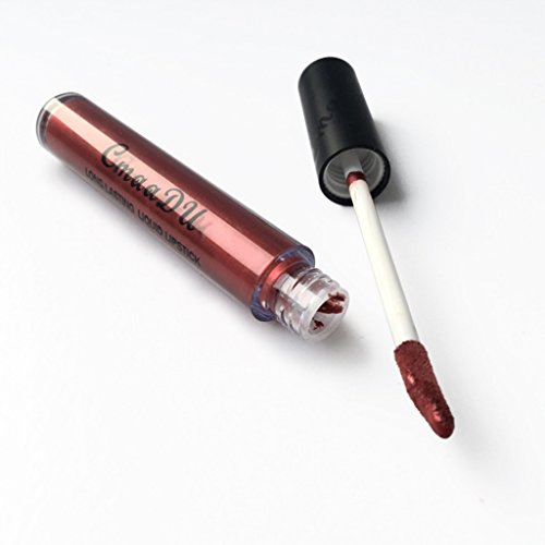 MagiDeal 15 Farben Flüssigkeit Matt Lipgloss Set Lang Anhaltende Kosmetik Make-up Glanz Lippenstift - 5